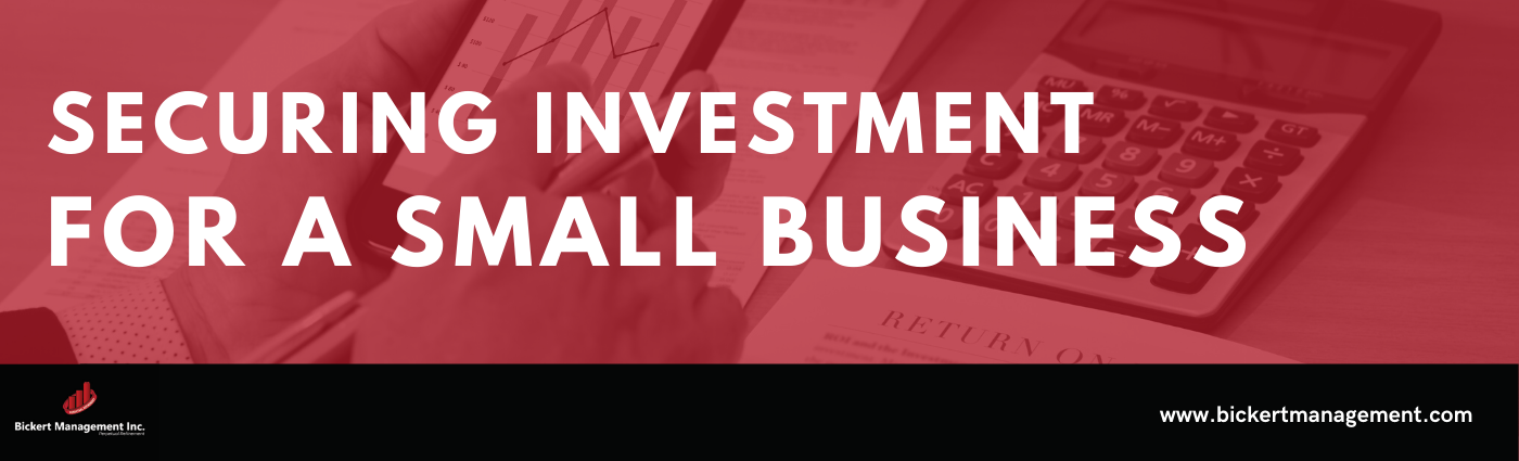 Securing Investment for a Small Business